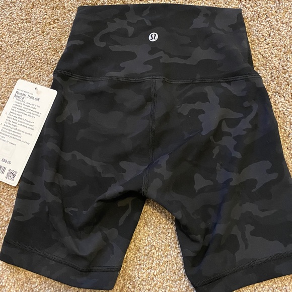 lululemon athletica | Shorts | Lululemon Camo Wunder Under Biker Shorts |  Poshmark